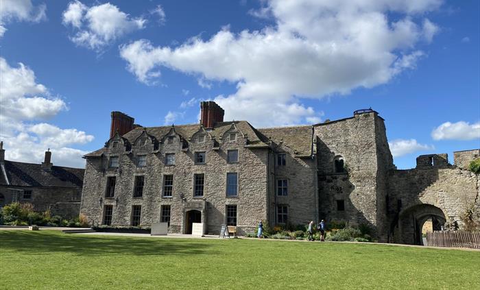 View of Hay Castle from the lawn